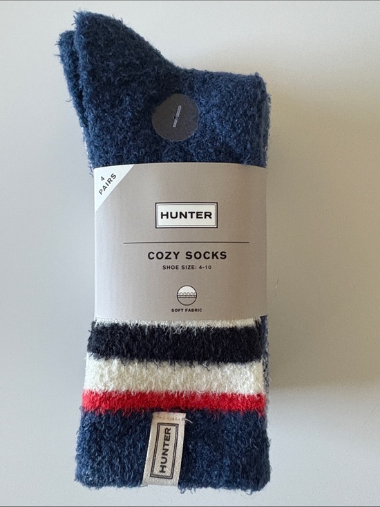 Hunter Accessories - NWT Hunter Women's Cozy Socks - 4-pair - fits size 4-10